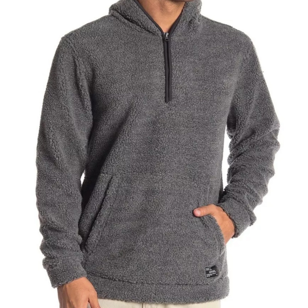 Union Denim Mens Turner Fleece Sweater Large